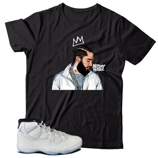 jordan 11 legend blue shirt