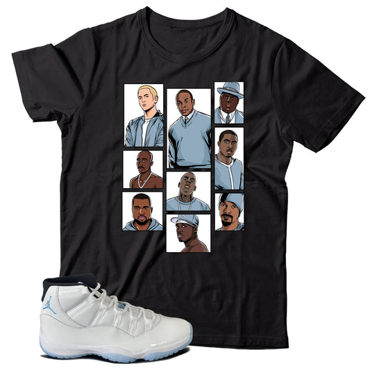 jordan 11 legend blue shirt