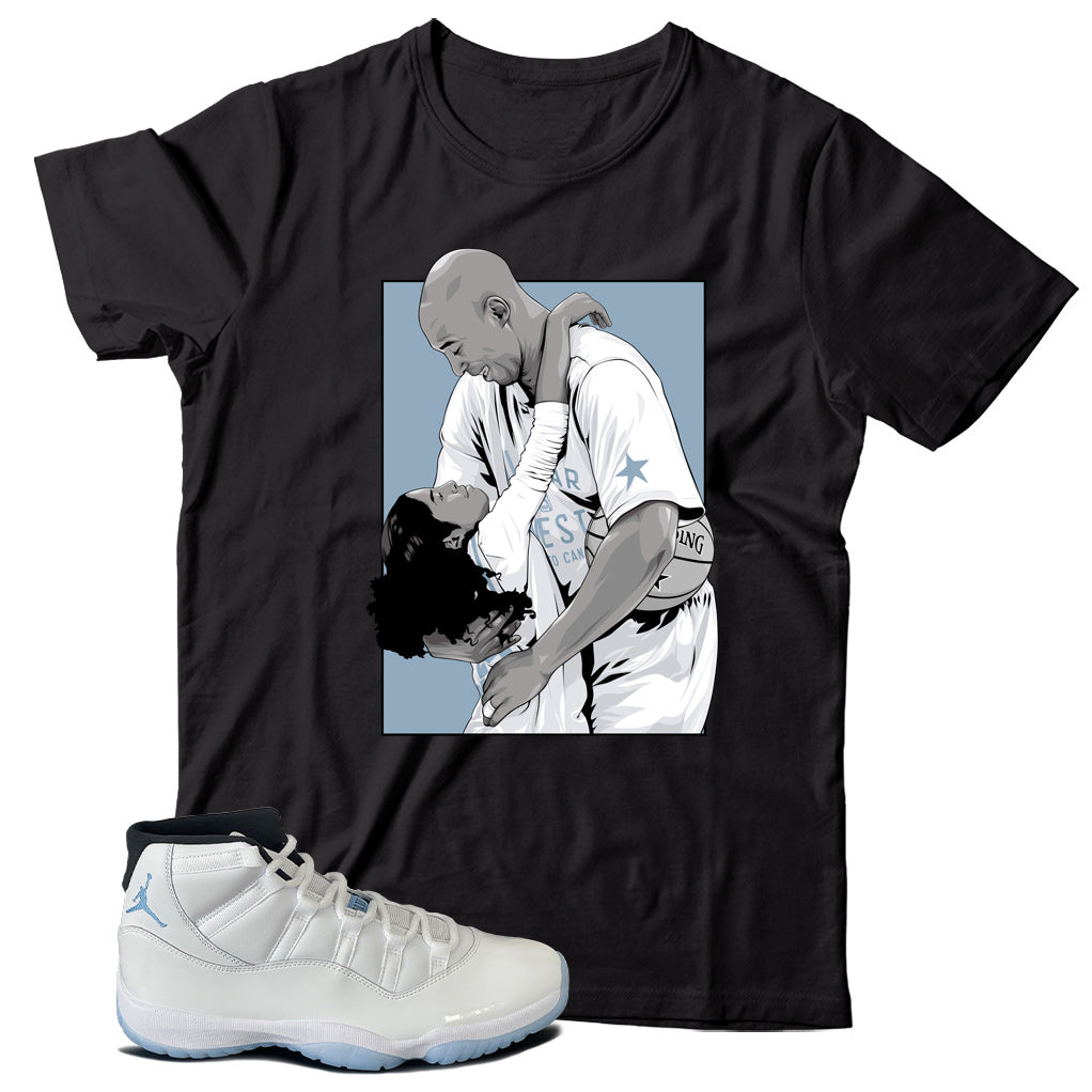 jordan 11 legend blue shirt