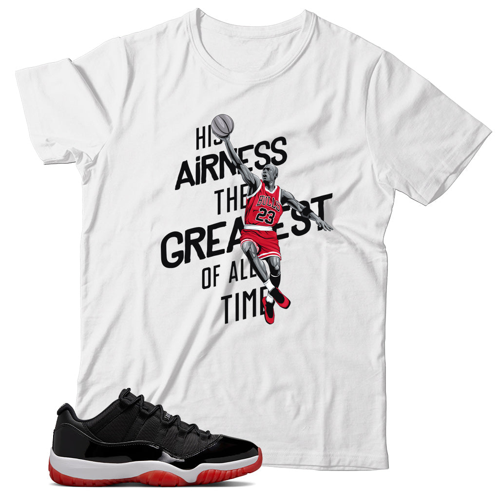 Jordan 11 Low Bred shirt