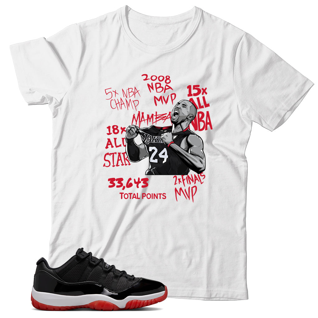 Jordan 11 Low Bred shirt