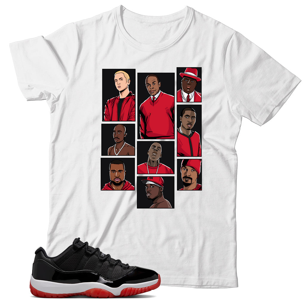 Jordan 11 Low Bred shirt