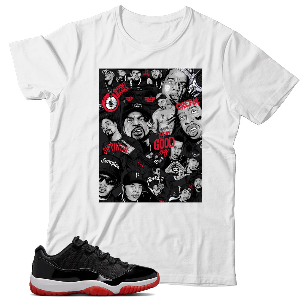 Jordan 11 Low Bred shirt