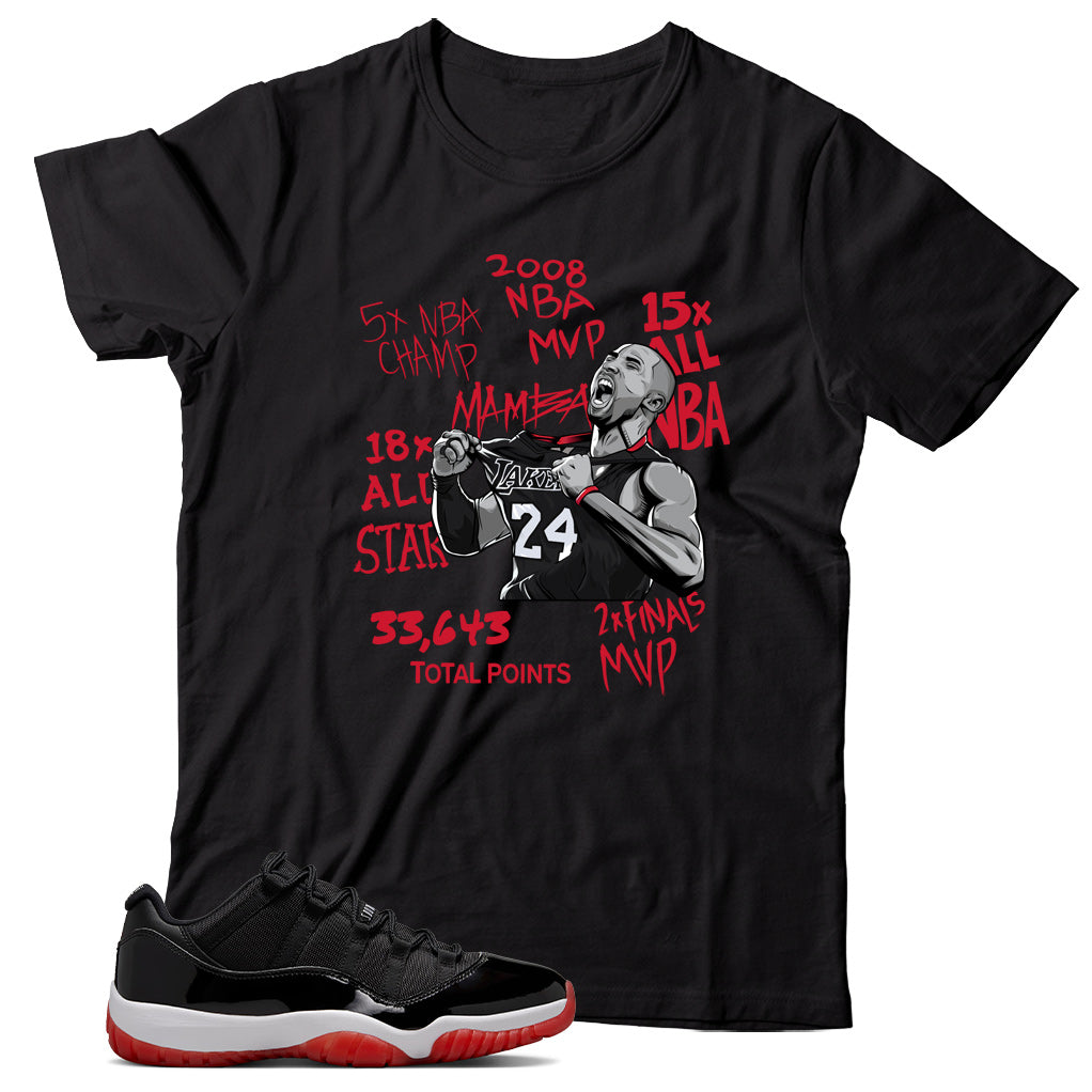 Jordan 11 Low Bred shirt