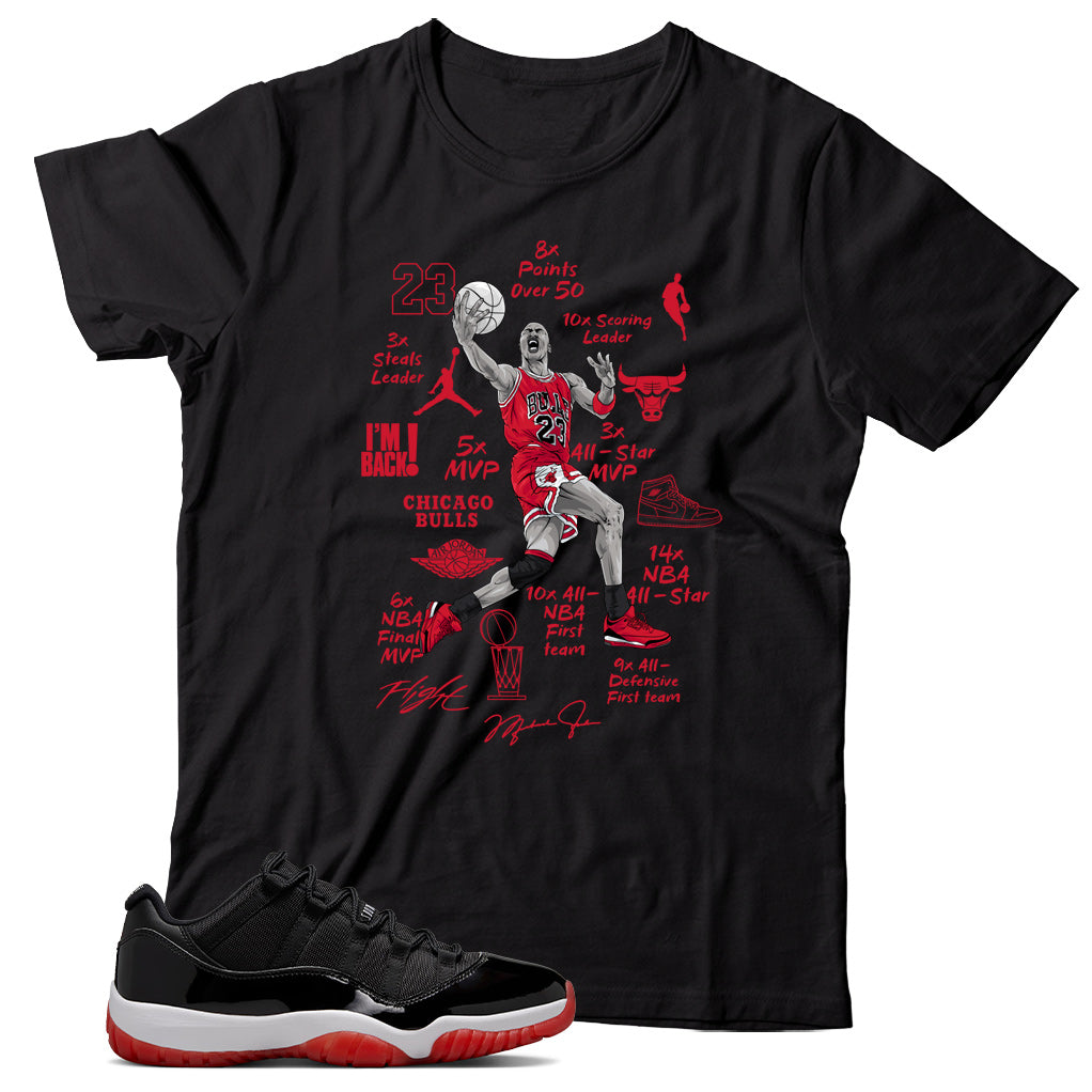 Jordan 11 Low Bred shirt