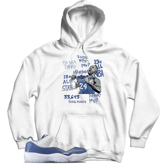Jordan 11 Low Diffused Blue hoodie