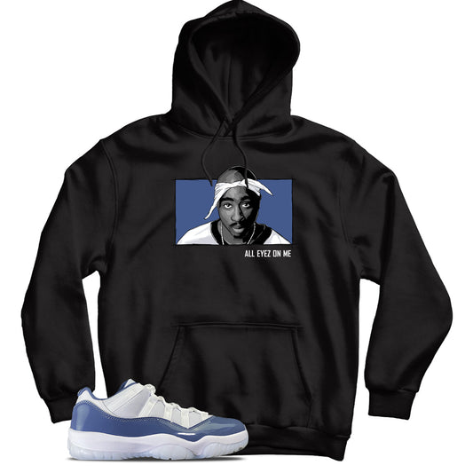 Jordan 11 Low Diffused Blue hoodie