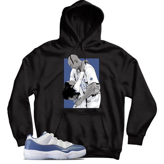 Jordan 11 Low Diffused Blue hoodie