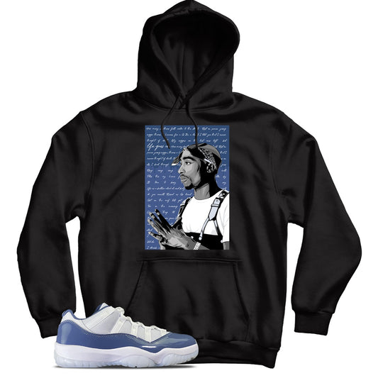 Jordan 11 Low Diffused Blue hoodie