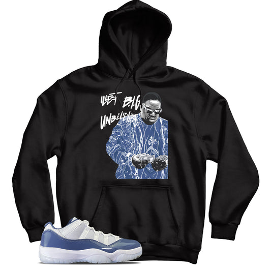 Jordan 11 Low Diffused Blue hoodie