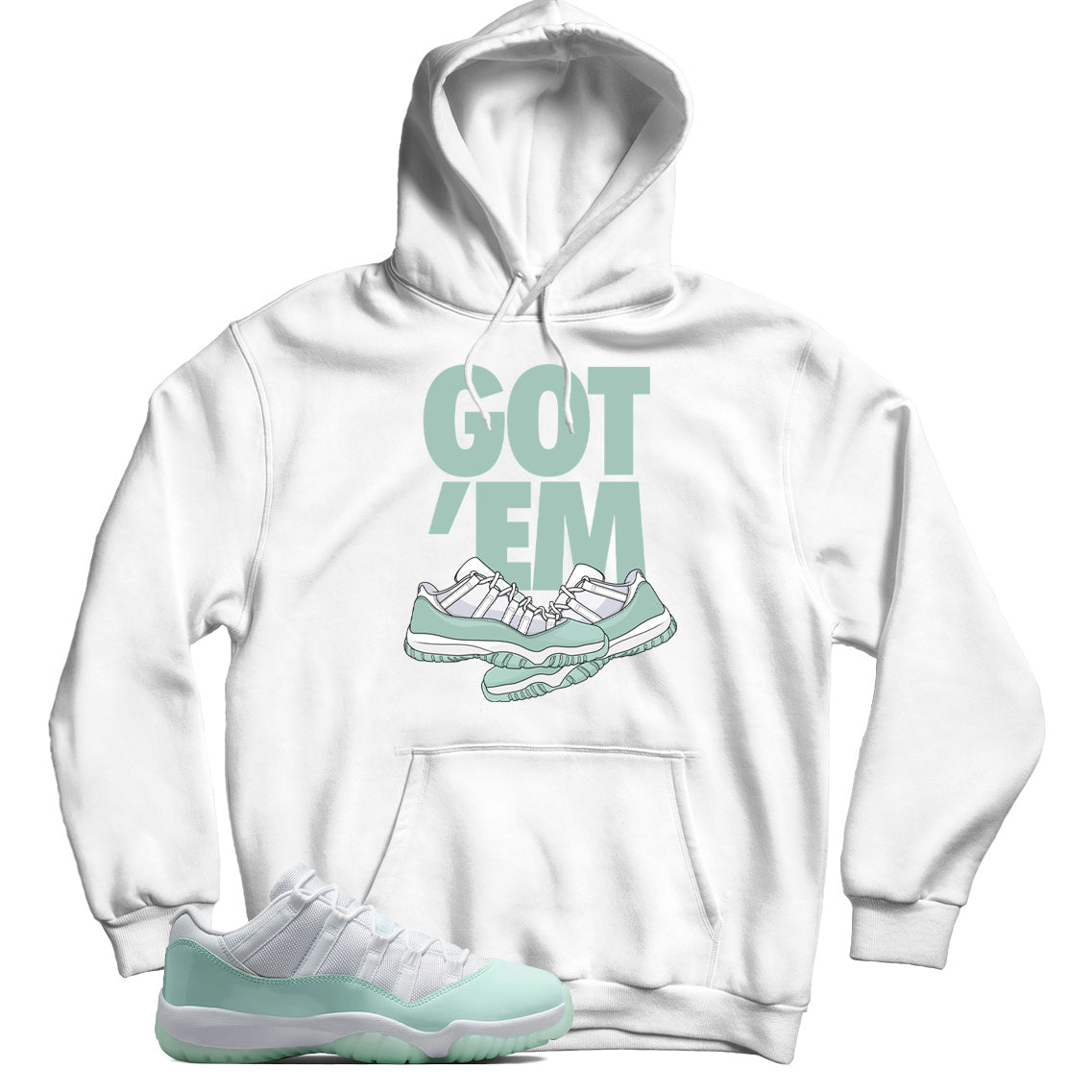 Jordan 11 Low Igloo hoodie
