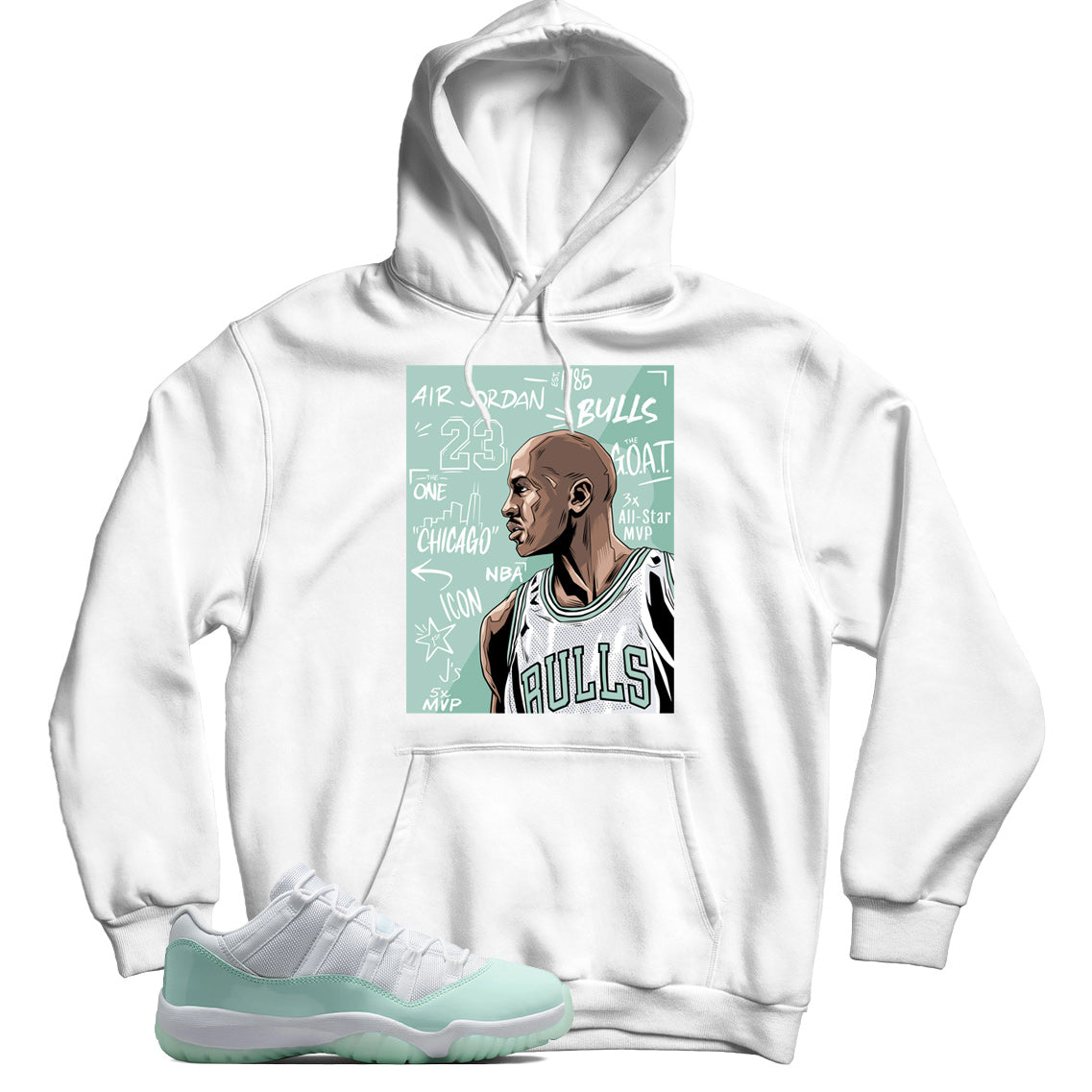 Jordan 11 Low Igloo hoodie