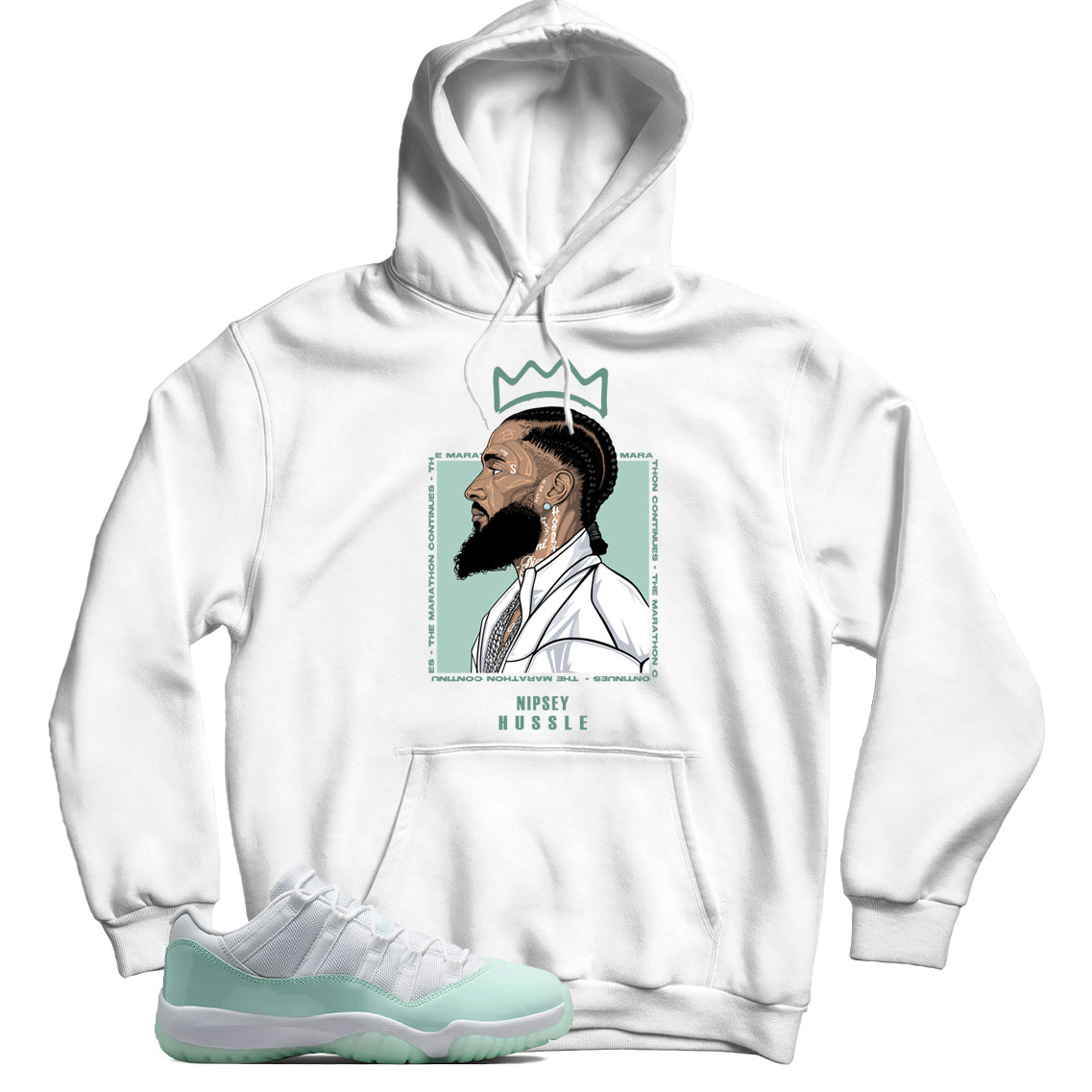 Jordan 11 Low Igloo hoodie
