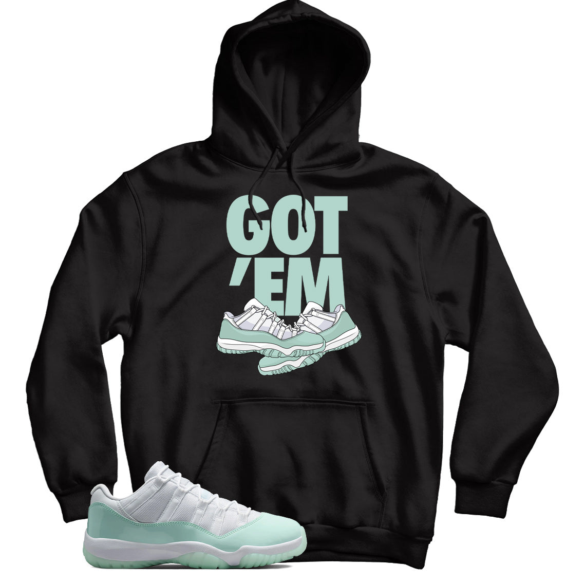 Jordan 11 Low Igloo hoodie