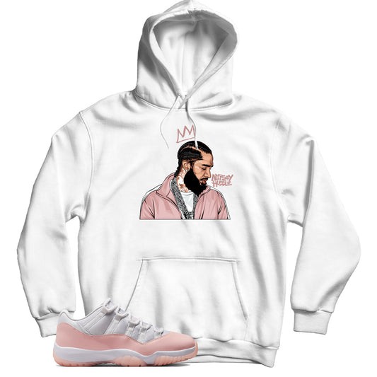 Jordan 11 Low Legend Pink hoodie