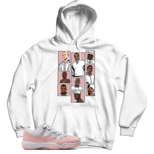 Jordan 11 Low Legend Pink hoodie