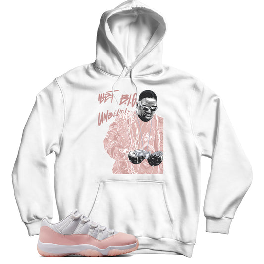 Jordan 11 Low Legend Pink hoodie