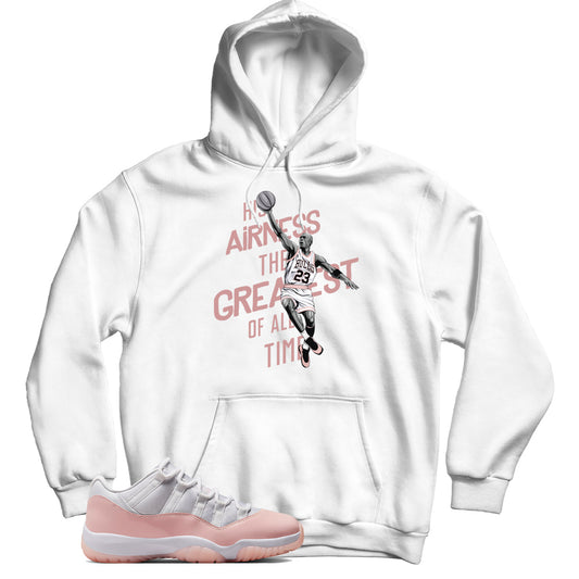 Jordan 11 Low Legend Pink hoodie