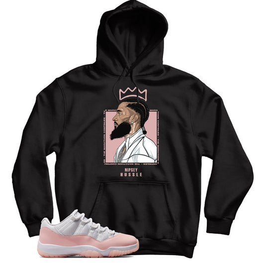 Jordan 11 Low Legend Pink hoodie