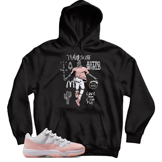 Jordan 11 Low Legend Pink hoodie