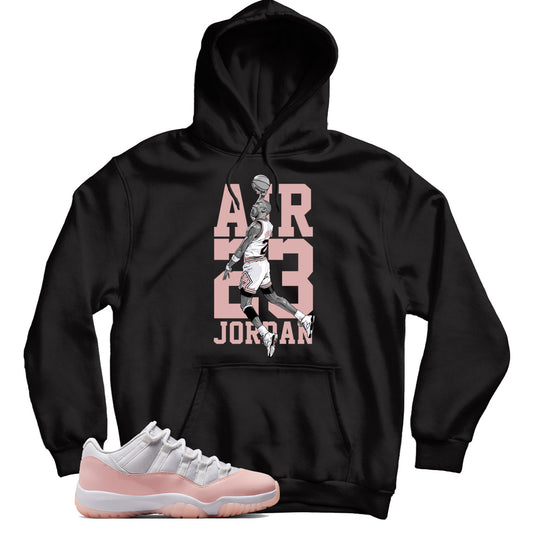 Jordan 11 Low Legend Pink hoodie