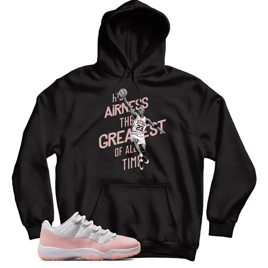 Jordan 11 Low Legend Pink hoodie