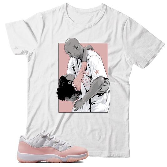 Jordan 11 Low Legend Pink shirt