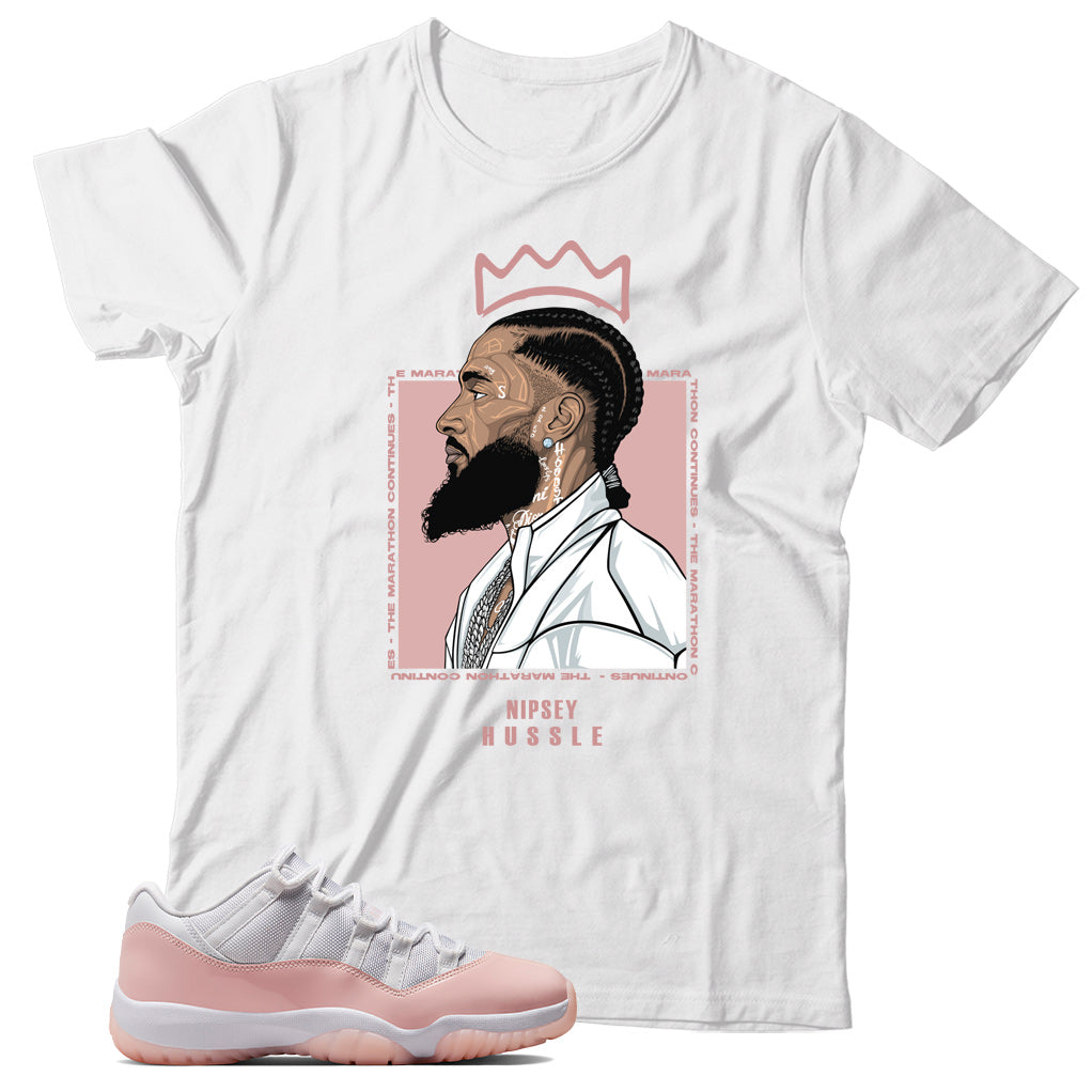 Jordan 11 Low Legend Pink shirt