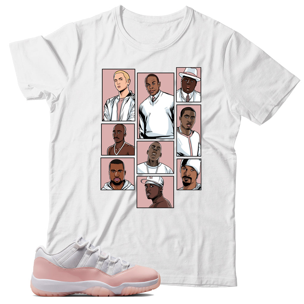 Jordan 11 Low Legend Pink shirt