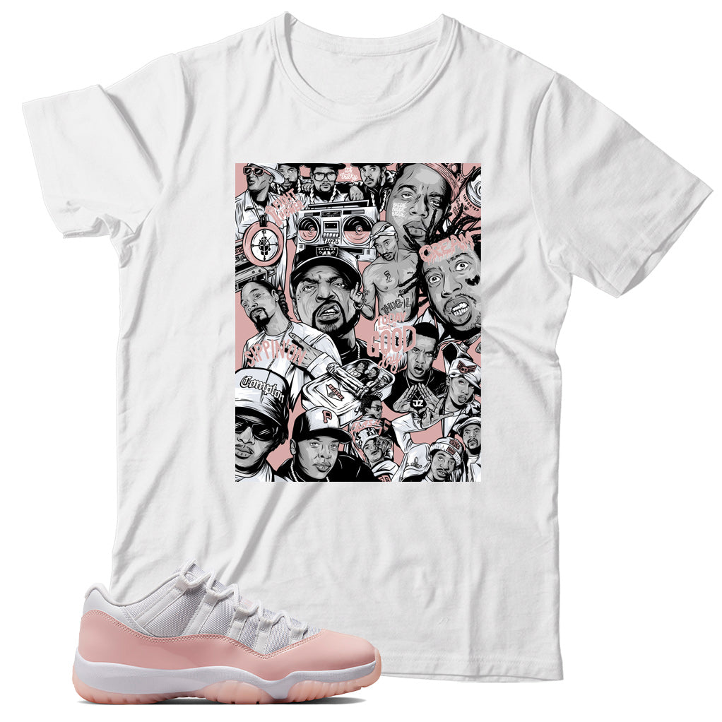 Jordan 11 Low Legend Pink shirt