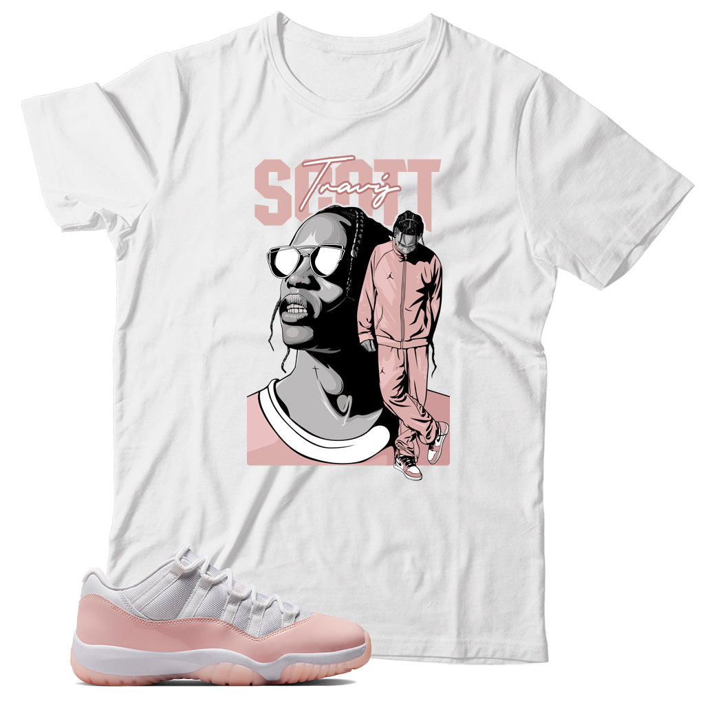 Jordan 11 Low Legend Pink shirt