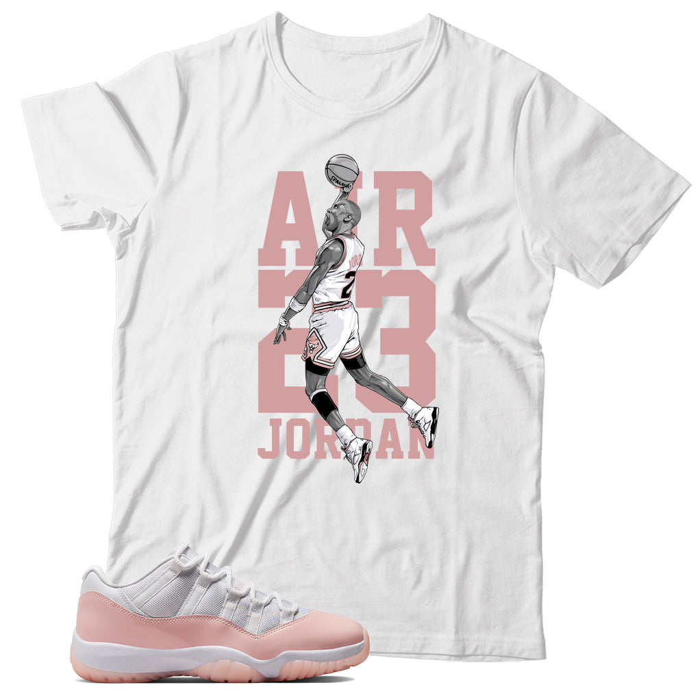 Jordan 11 Low Legend Pink shirt