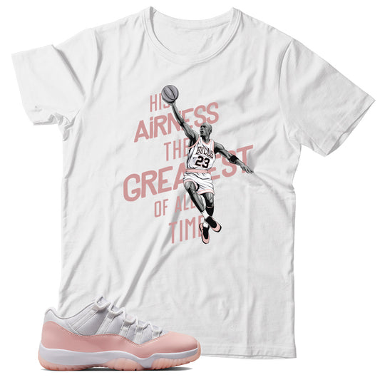 Jordan 11 Low Legend Pink shirt