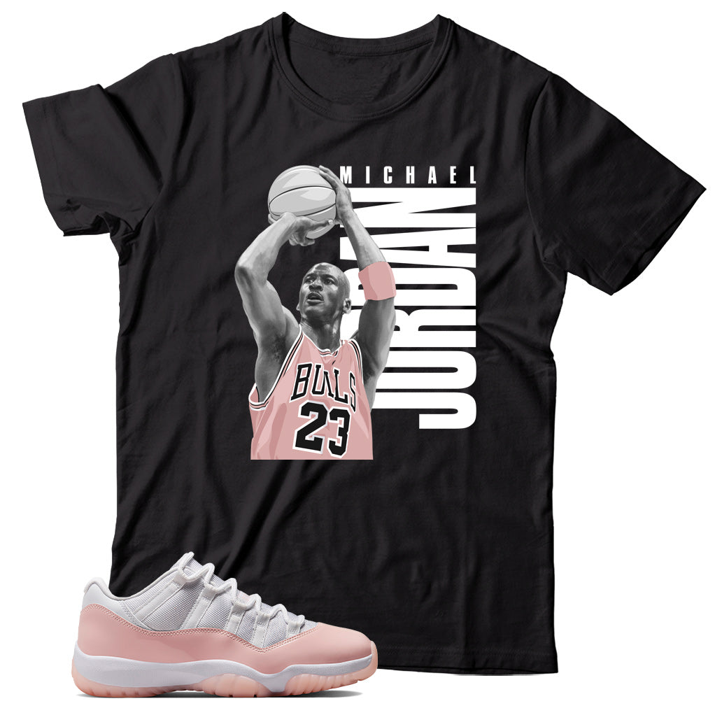 Jordan 11 Low Legend Pink shirt