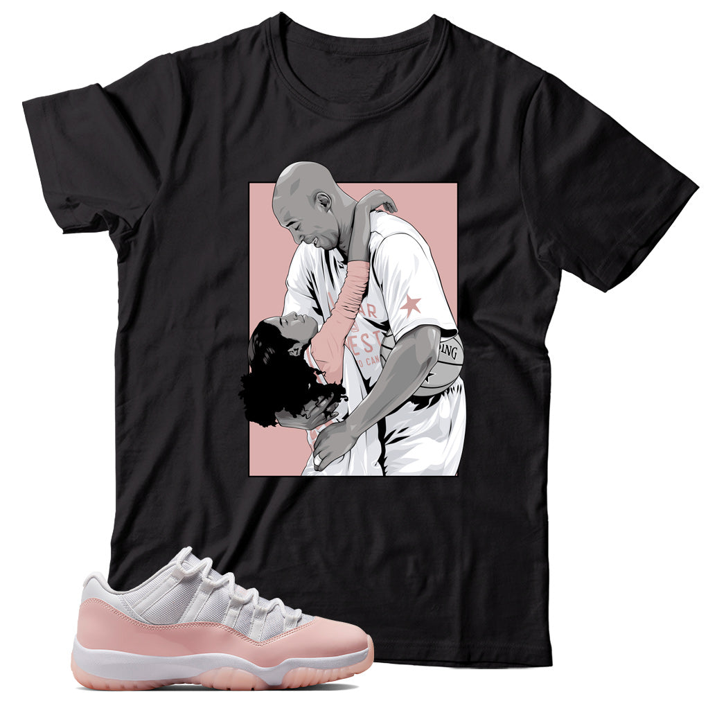 Jordan 11 Low Legend Pink shirt