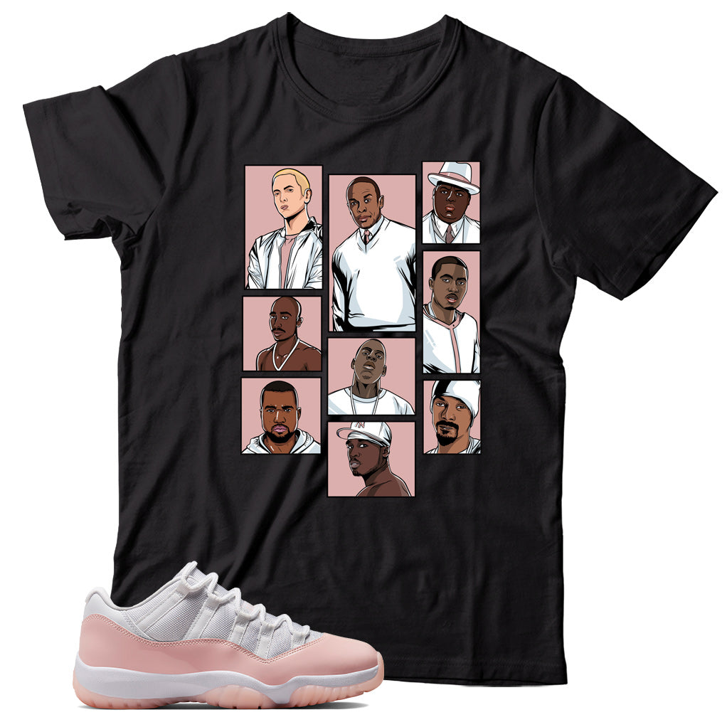 Jordan 11 Low Legend Pink shirt