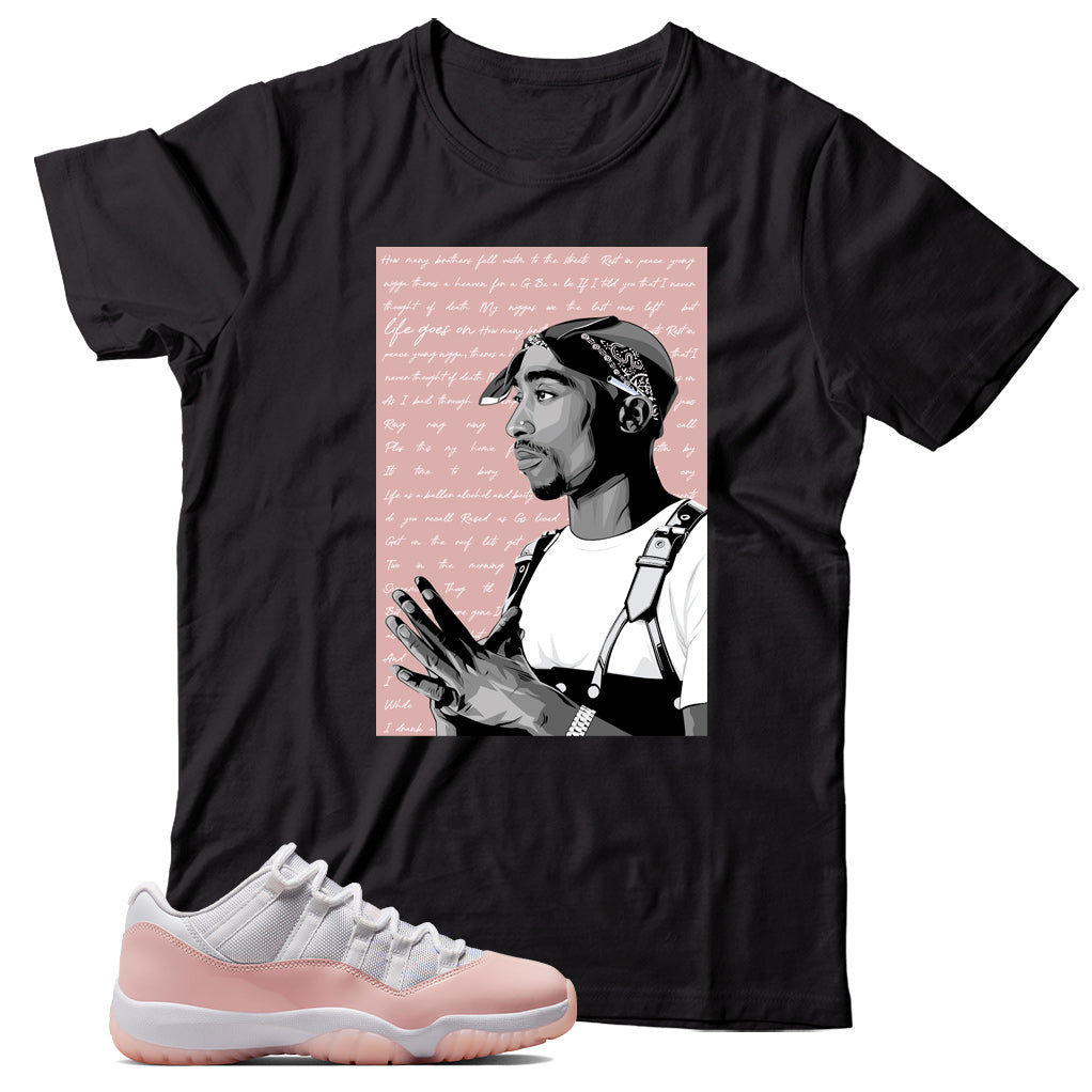 Jordan 11 Low Legend Pink shirt