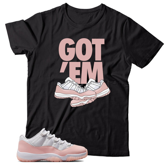 Jordan 11 Low Legend Pink shirt