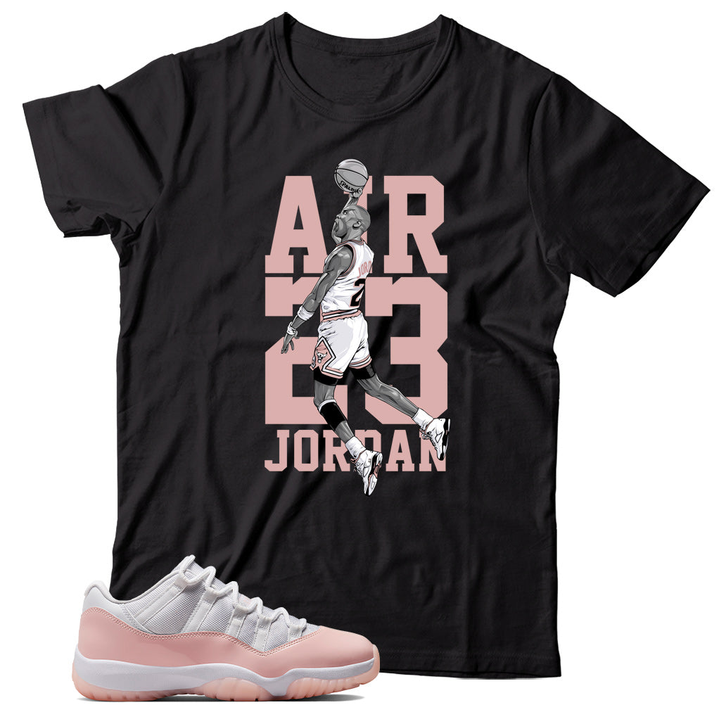 Jordan 11 Low Legend Pink shirt