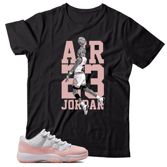 Jordan 11 Low Legend Pink shirt