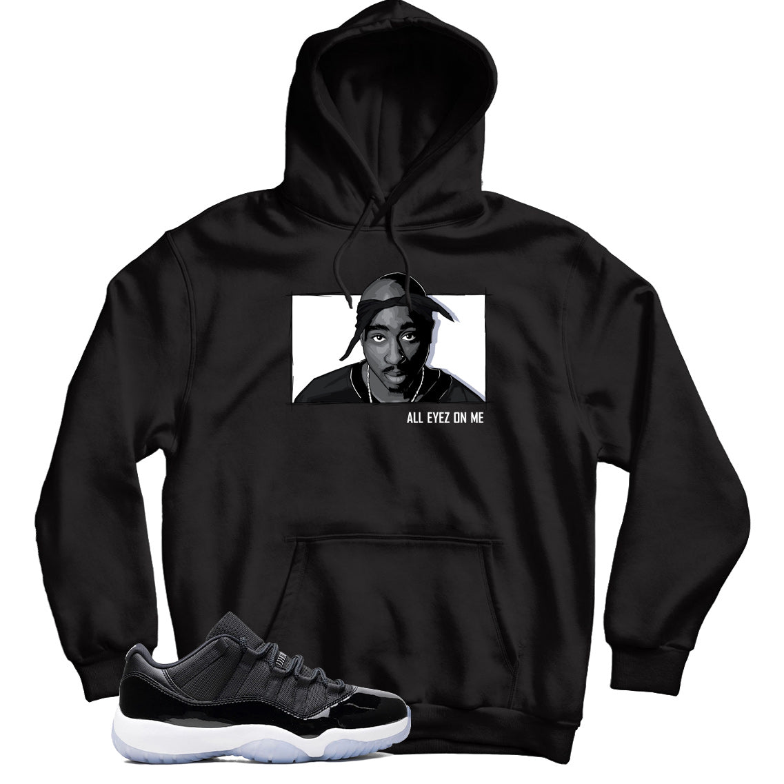 Hoodie Match Jordan 11 Low Space Jam