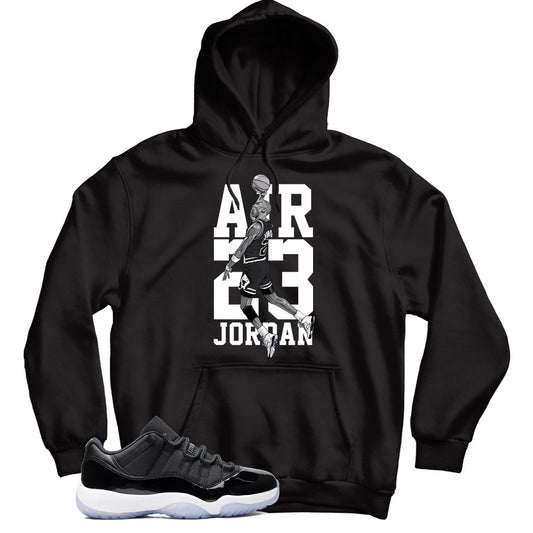 Jordan 11 Low Space Jam hoodie