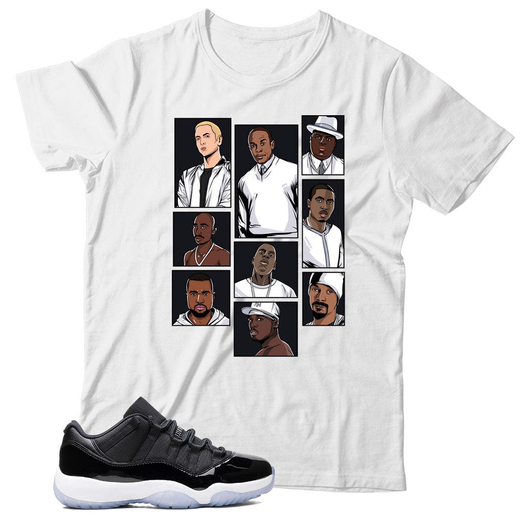 Jordan 11 Low Space Jam shirt