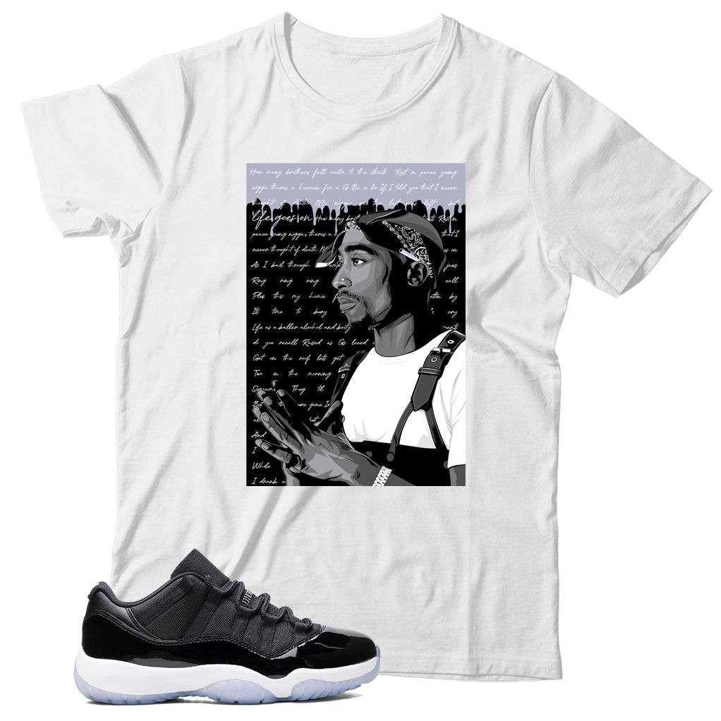 Jordan 11 Low Space Jam shirt