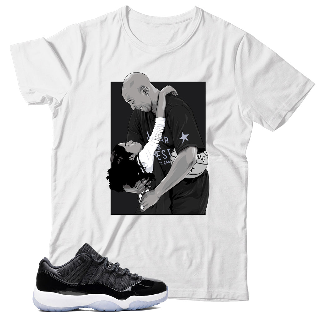 Jordan 11 Low Space Jam shirt