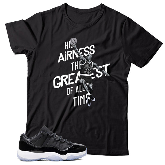 Jordan 11 Low Space Jam shirt