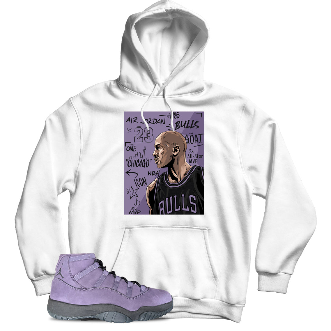 Jordan 11 Mojave hoodie