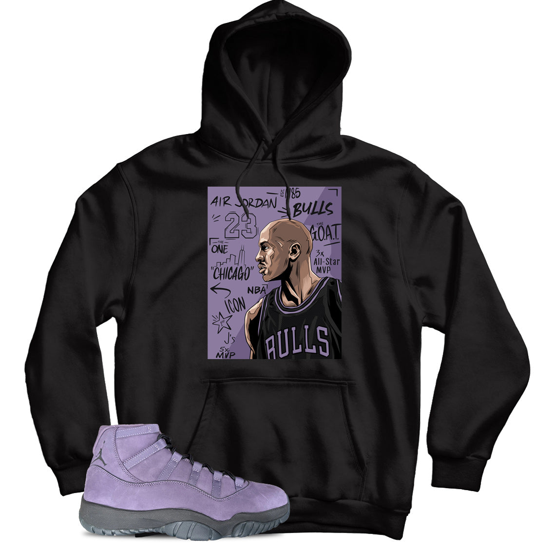 Jordan 11 Mojave hoodie