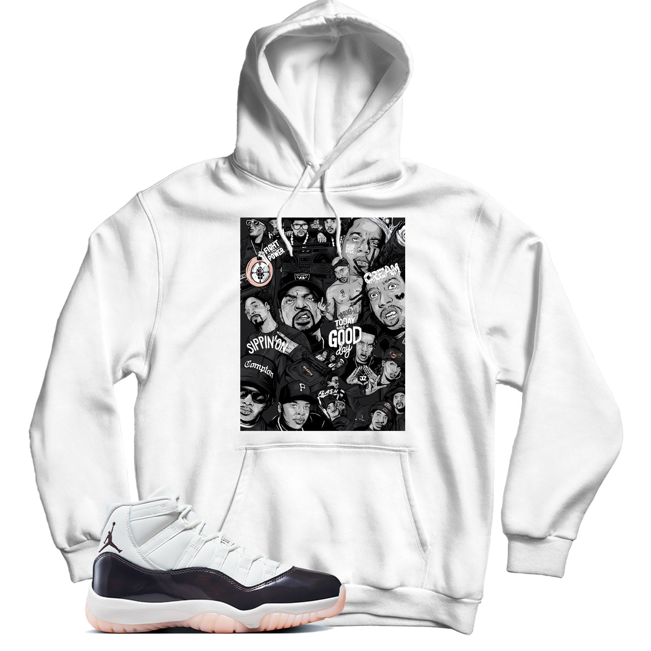 Jordan 11 Neapolitan hoodie