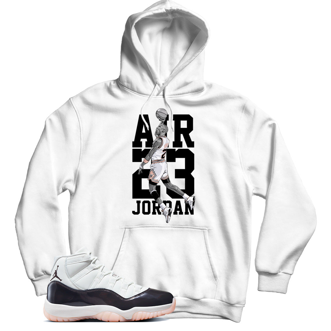 Jordan 11 Neapolitan hoodie